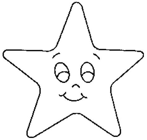 cute star printable coloring page  print  color