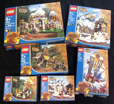 lego orient expedition india and tibet sets expedition