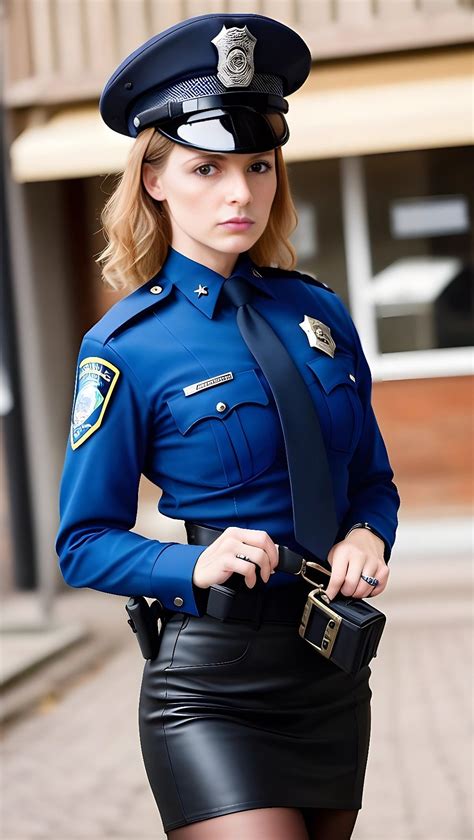 Women In Tie Female Cop Leder Outfits Gorgeous Body Hot Cosplay