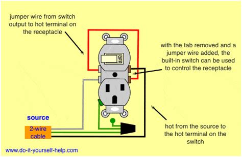 switch  outlet combo wiring