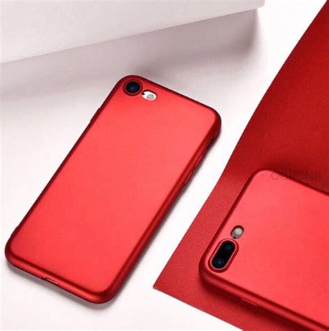 Jual Softcase Red Solid iPhone Red Case iPhone 6s 6s Plus 7 7 Plus 8 8