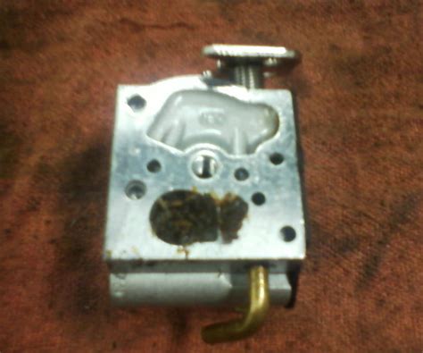 fix  weed eater carburetor cleaning  steps instructables