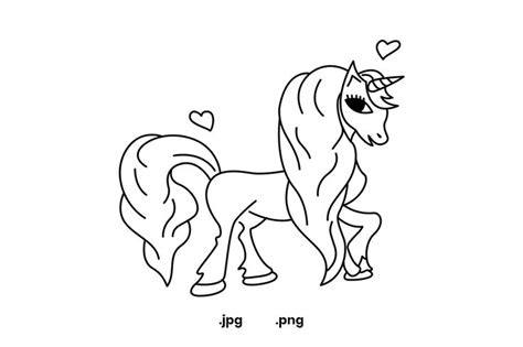 unicorn coloring page design  kids graphic  doridodesign