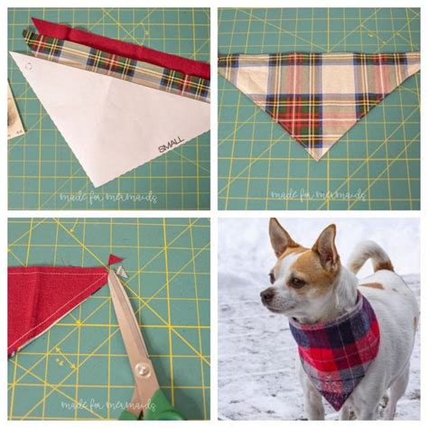 sewing pattern  printable dog bandana pattern zarekseleena
