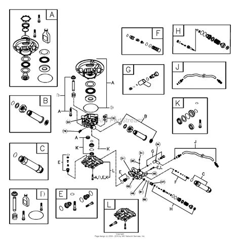 briggs  stratton power products    psi troy bilt parts diagram  pump