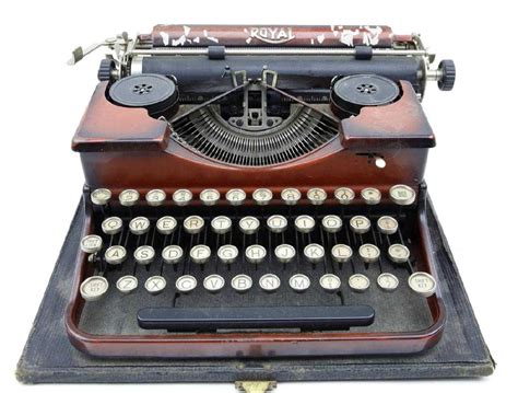 royal portable typewriter