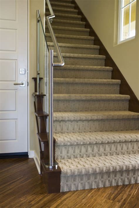 modern staircases featuring carpet contemporary basketweave pattern stairway carpet carpet