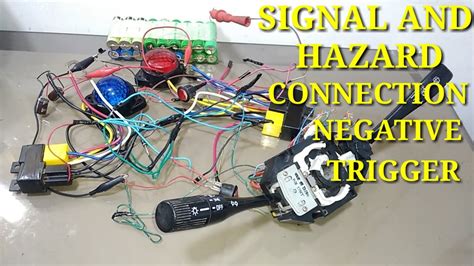 negative trigger connection ng signal light  hazard youtube