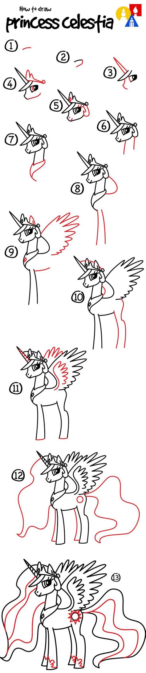 learn   draw princess celestia drawing lessons drawing tips