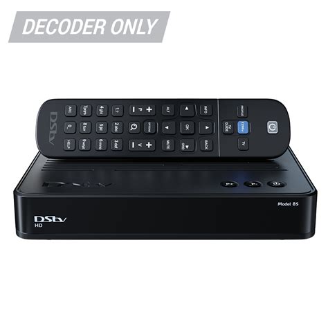 dstv hd single view decoder model  recmc hd space television