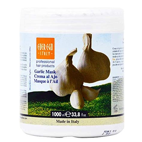 ever ego italy garlic mask hot oil treatment with garlic