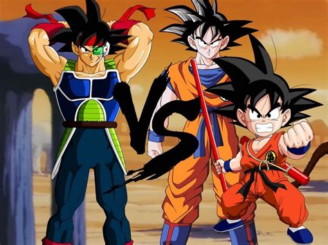 Bardock Vs Goku Niño Y Goku Joven Youtube