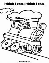Little Coloring Engine Could Pages Clipart Train Printable Library Book School Drawing Cliparts Kids Sheets Clip Activities Yahoo Search Craft sketch template