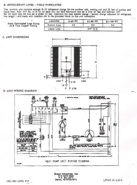 goodman heat pump diagram