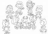 Coloring Peanuts Pages Charlie Brown Color Gang Snoopy Printable Getdrawings Marvelous Drawing Getcolorings Print Davemelillo sketch template