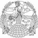 Coloring Pages Fashion Adult Summer Designer Colouring Adults Printable Fairy Books Mandala Blank Sheets Color Book Paper Painting Drawings Choose sketch template
