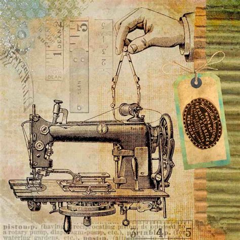vintage sewing ephemera  printables compass  ink