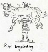 Pippi Longstocking Coloring Pages Getdrawings Color Panther Pink Getcolorings Printable sketch template