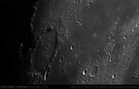lunar crater  herschel dec   khosro jafarizadehs photo gallery