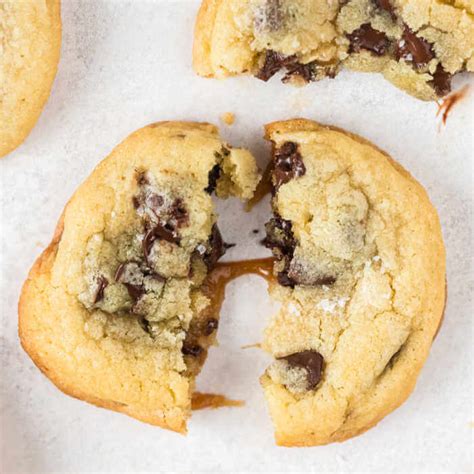 salted caramel chocolate chip cookies recipe