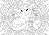 Vaporeon Pikachu Gratuitement Imprimez Pokémon Eevee Greatestcoloringbook Windingpathsart Evoli Colorier Coloriages Quoet Raskrasil sketch template