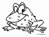 Toad Coloring Pages Toads Color sketch template