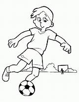 Bola Sepak Mewarnai Olahraga sketch template