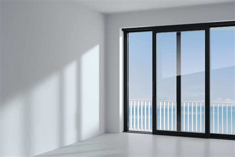 single panel aluminium sliding doors