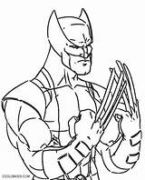 Wolverine Colorear Lobezno Cool2bkids Getcolorings sketch template
