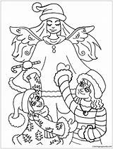 Pages Christmas Guardian Coloring Holidays sketch template