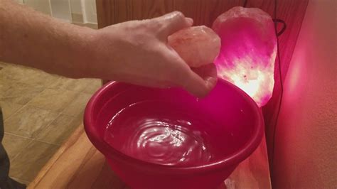 salt lamp cleaning methods youtube