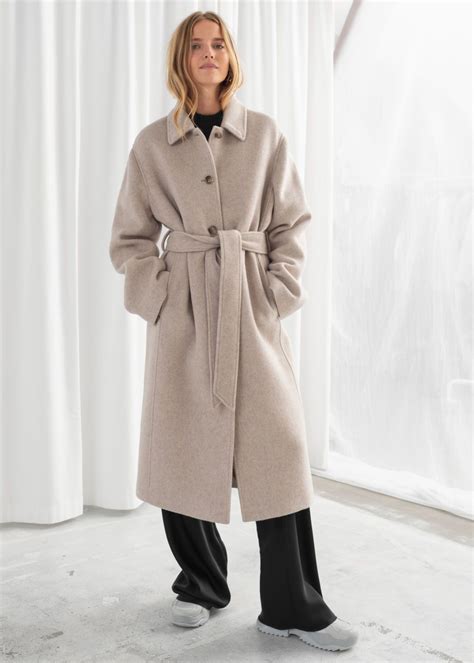 wool blend oversized long coat long coat winter coats women wool coat
