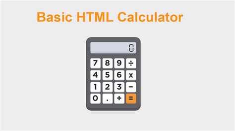 html calculator