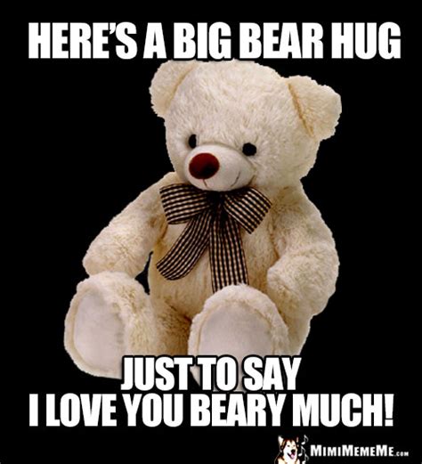 Happy Valentines Day Funny Valentines Greetings Love You Fun Bear