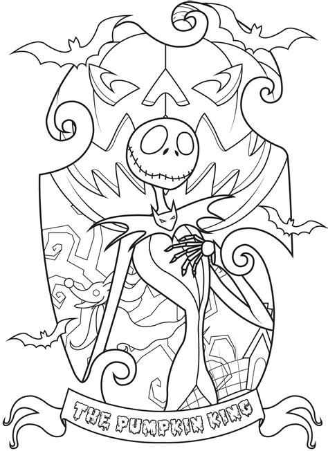 tim burton coloring sheets coloring pages