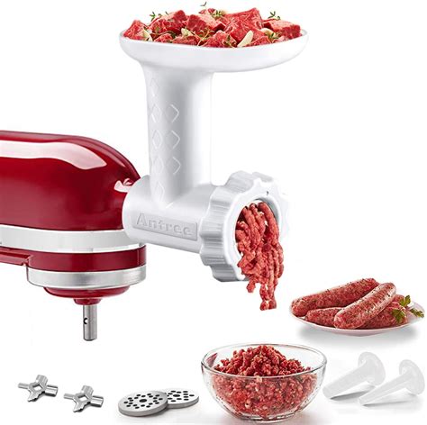 food meat grinder attachments  kitchenaid stand mixers durable meat