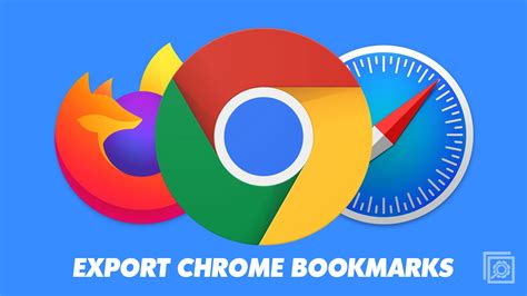 export chrome bookmarks technipages