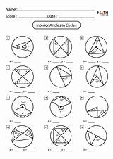 Circle Angles Worksheets Pdf Worksheet Math Interior Monks sketch template