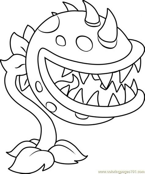printable coloring pages plants  zombies