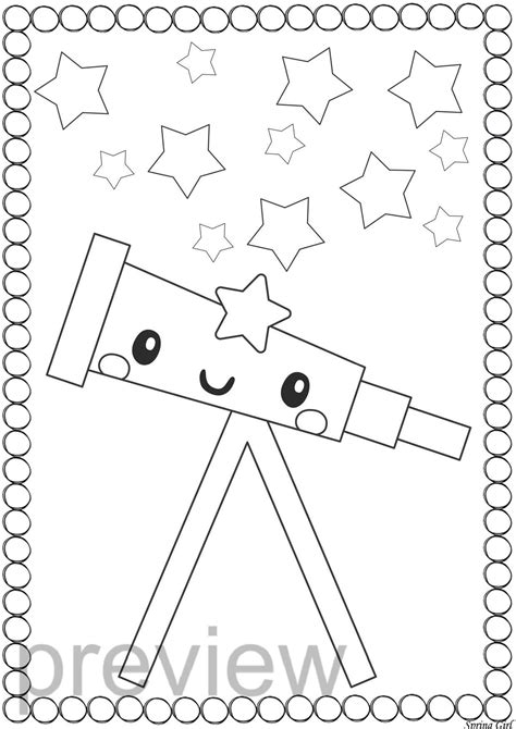 coloring page  stars     words draw   front