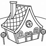 Cartoon Houses Clip Library House Line Drawing sketch template