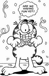 Coloring Pages Garfield Christmas Printable Pdf Sheets Color Getdrawings Summer Funny Games Visit Print Getcolorings sketch template