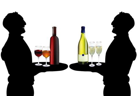 the waiter holding drinks silhouette 26912 free eps download 4 vector