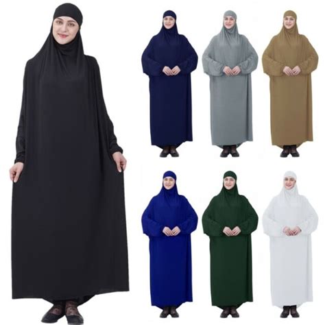 Muslim Nikab Women Burka Overhead Jilbab Long Hijab Abaya Khimar