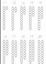 Montessori Beads Bead Worksheets Math Teen Kindergarten Coloring Board Numbers Extension Stair Choose Preschool Read sketch template