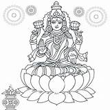 Hindu Pages Coloring Colouring God Getdrawings sketch template