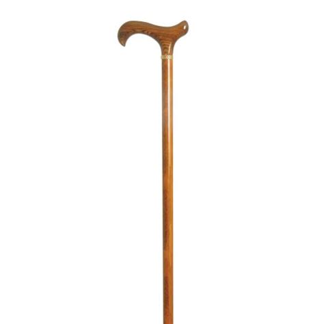 hardwood derby handle walking stick sports supports mobility