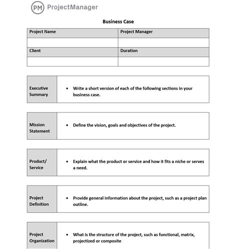 business case template  word    simple business