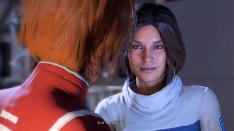 Suvi Anwar Romance Scene Mass Effect Andromeda Youtube