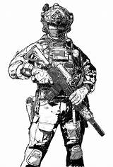 Soldier Militares Soldados Soldado Character Poses Militaire Zeichnung Soldaten Arme Pilih Papan sketch template